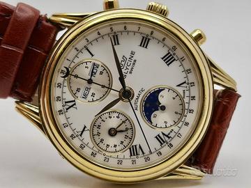 Glycine Chronograph Moonphase Triple Date