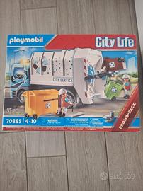 CAMION RACCOLTA DIFFERENZIATA PLAYMOBIL