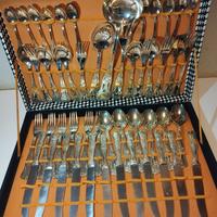 Servizio posate in argento 800