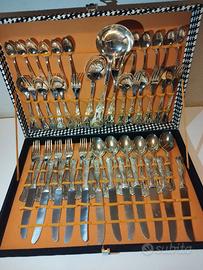 Servizio posate in argento 800