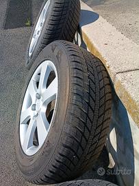 kit gomme e cerchi in lega Hyundai Santa Fe 2007