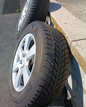 kit gomme e cerchi in lega Hyundai Santa Fe 2007