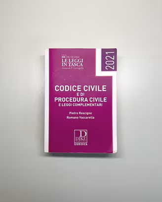 Codice Civile e Procedura Civile Dike Tascabile