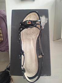 Sandalo donna nero Geox