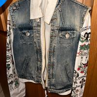 Giacca jeans Dsquared tg. 54 Aloha denim