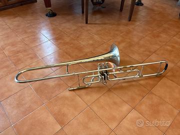 Trombone a pistoni Orsi Milano vintage