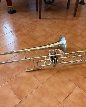Trombone a pistoni Orsi Milano vintage
