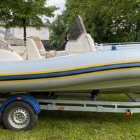 Splendido gommone Marlin 21 + Honda 150 cv 4 tempi