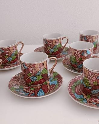 Servizio da Tè/Caffè Vintage pagoda 