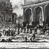 Quadro, stampa di Roma S.Maria della Vittoria
