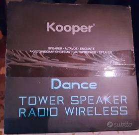 Kooper Dance Speaker Radio Torretta 120W