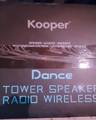 Kooper Dance Speaker Radio Torretta 120W