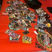 MEGA LOTTO Yu-Gi-Oh carte 1ª edizione+raccoglitori