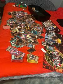 MEGA LOTTO Yu-Gi-Oh carte 1ª edizione+raccoglitori