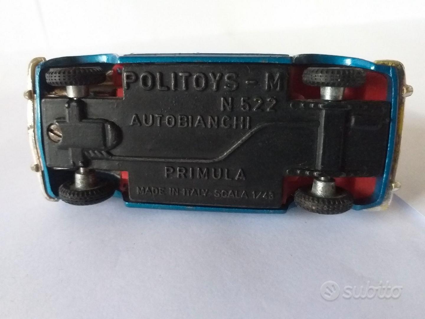 POLITOYS M 522 AUTOBIANCHI PRIMULA -1966 - Collezionismo In
