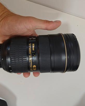 Obiettivo Nikon AF-S NIKKOR 24-70mm f/2.8G ED – Pr