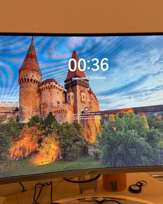 Monitor 27 pollici Acer ED273, FHD curvo