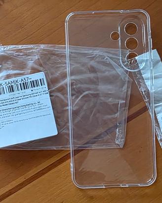 Custodia PTU trasparente Samsung A57