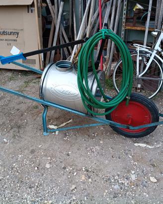 Pompa Carriola "Volpi & Bottoli" per collezzione