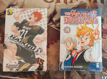 Manga haikyu 45 + the Seven deadly sins 41