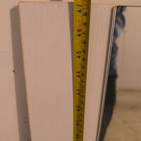 Specchio in legno per bagno