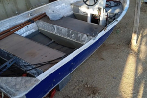 Barca Selva in alluminio 3,8mt