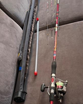 Canna colmic più mulinello daiwa