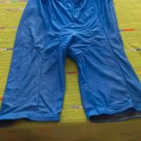 Pantaloncini corti da ciclismo colore blu Taglia L