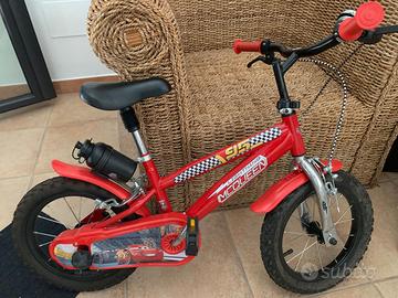 Bici bimbo Cars Mc Queen 12 pollici ottime cond