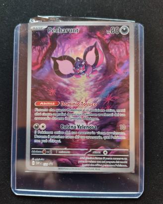 Carta Pokémon Pecharunt Illustrazione AR Italiano