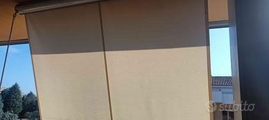 2 tende da sole identiche color beige