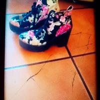Scarpe happines ragazza fiorate
