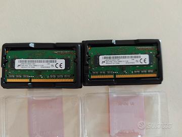 RAM 8GB (4+4) DDR3 per PC portatile 