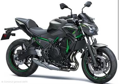 Kit Adesivi Full Set Kawasaki Z650 2024