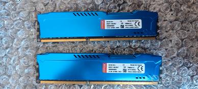RAM Kingston Hyperx Fury Blue 