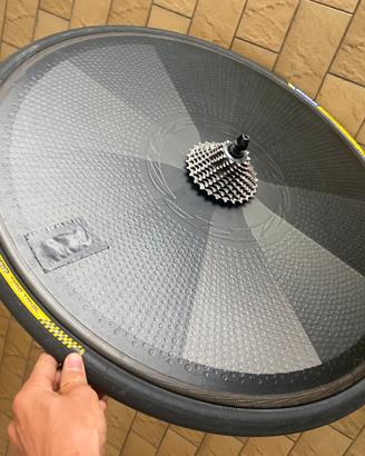 Zipp super 9 lenticolare con cuscinetti ceramici