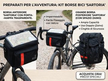 Set borse bici