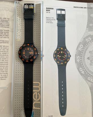 Swatch Scuba 200 Barrier Reef SDB100 vintage 