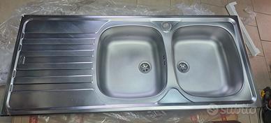 lavapiatti in acciaio mis. 116×50