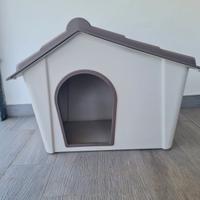 Cuccia  bianca e tortora