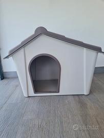 Cuccia  bianca e tortora