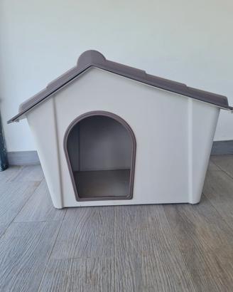 Cuccia  bianca e tortora