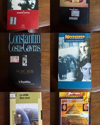videocassette rare vhs vintage anni 80-90