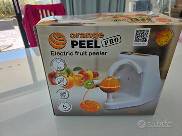 pelatrice elettrica per frutta Orange peel pro 