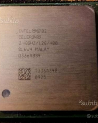 Processore cpu intel celeron sl6w4 socket 478