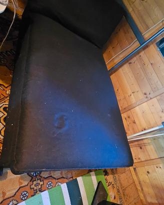 Chaise-longue Ikea Kivik nera