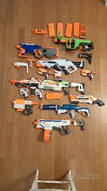 Set Fucili e pistole NERF completo 