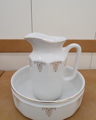 S.C. RICHARD Set da bagno porcellane vintage