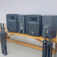 4 casse Electro Voice SxA360