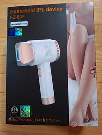 Epilatore a luce pulsata mai usato